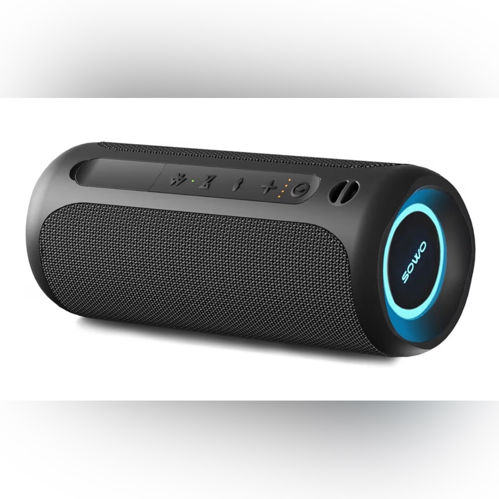 OVO Black and Blue Portable Speaker